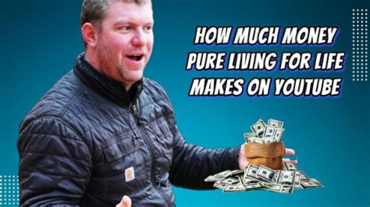 Pure Living for Life net worth, income and estimated earnings of Youtuber channel