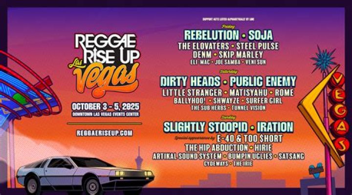 Reggae Rise Up Announces Inaugural Vegas Lineup For 2020 Festival