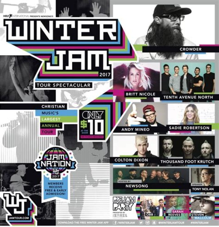 Winter Jam 2017 Lineup Announced